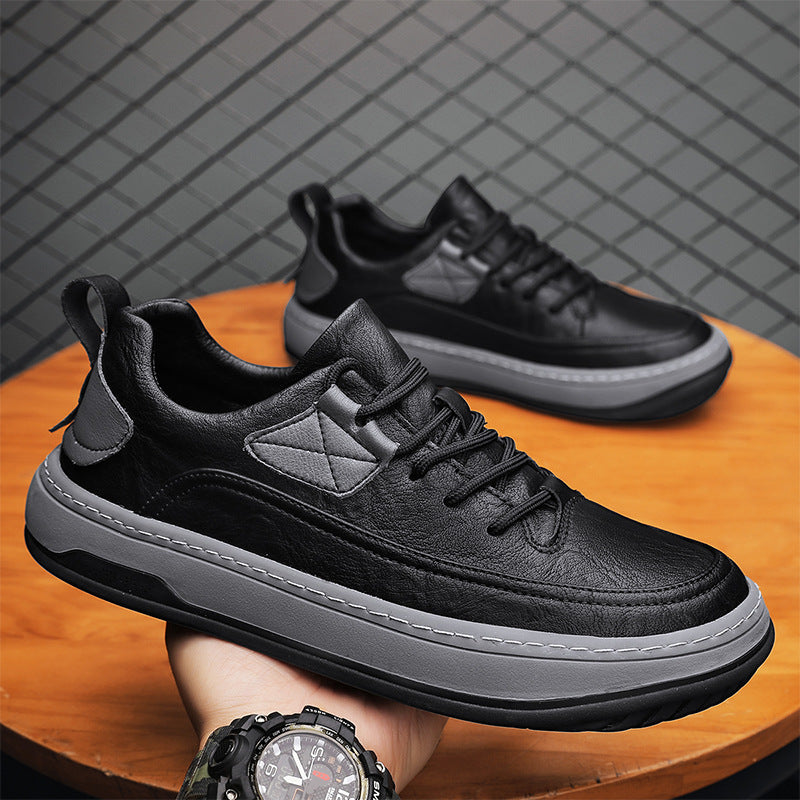 Men's Thick Bottom Versatile Sports Leisure Personality Casual Shoes