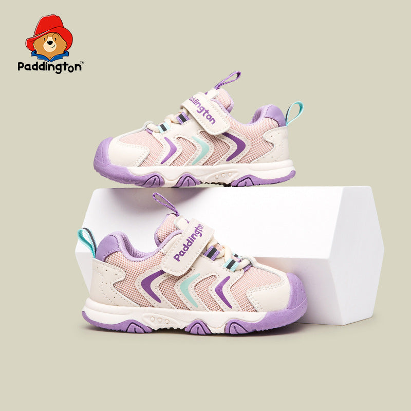 Children's Paddington Bear Spring Mesh Toddler Antiskid Kid's Sneakers