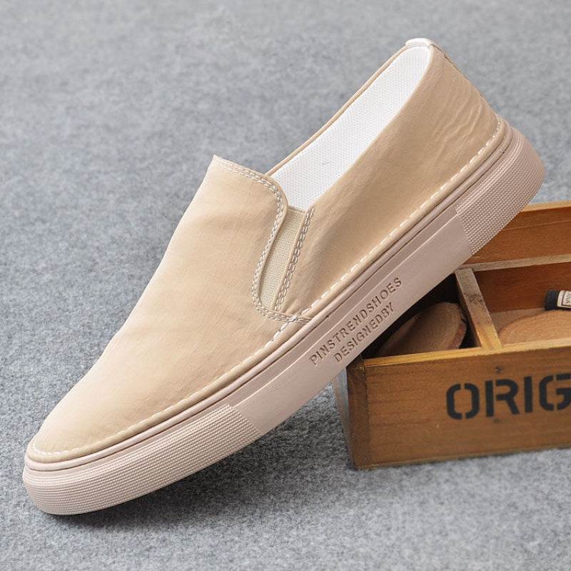 Men's Cloth Summer Breathable One Pedal Korean Sneakers