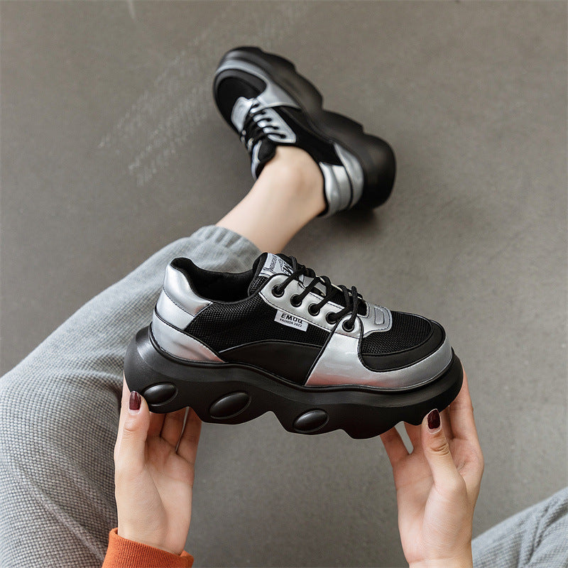 Women's Trendy Platform Dad Muffin Running Casual Shoes