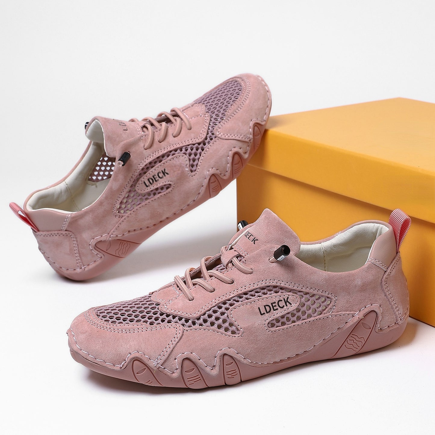 Plus Size Unisex Outdoor Summer Breathable Sneakers