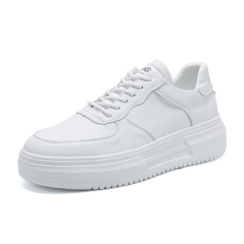 Men's Niche Vintage Skateboard White National Fashion Casual Shoes