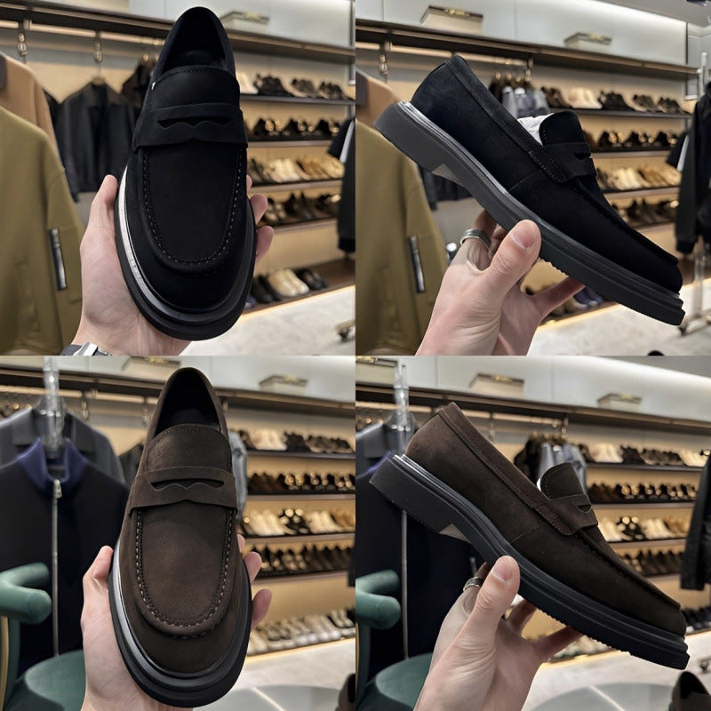 Men's Low Cut Business Formal Breathable Round Head Loafers