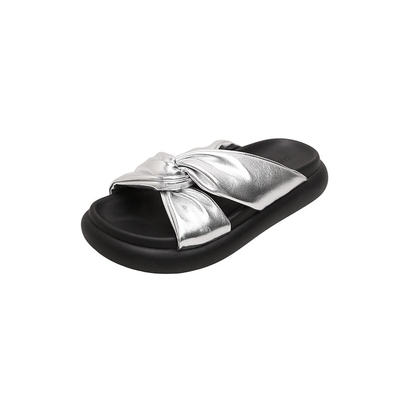 Women's Beach Thick-soled Summer Outer Wear With Slippers