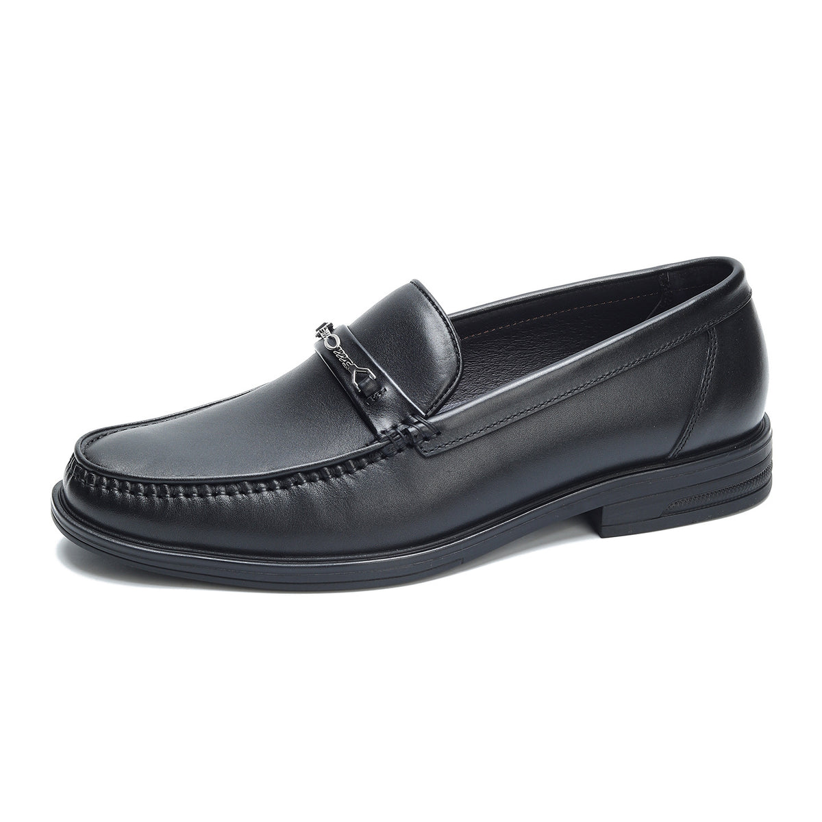 Men's Boutique Spring Genuine Slip On Low Men's Business Leather Shoes