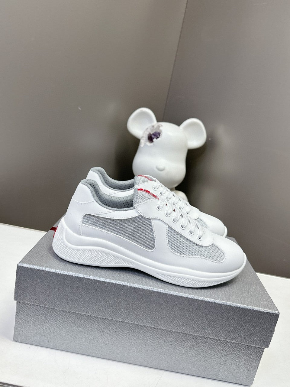 Men's P's Color Sole Genuine Fashion Flat Sneakers