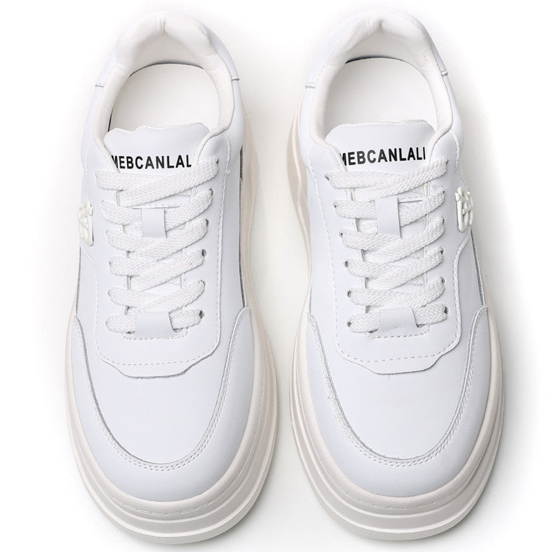 Women's Block Platform Heightened Easy Wear Autumn Casual Shoes