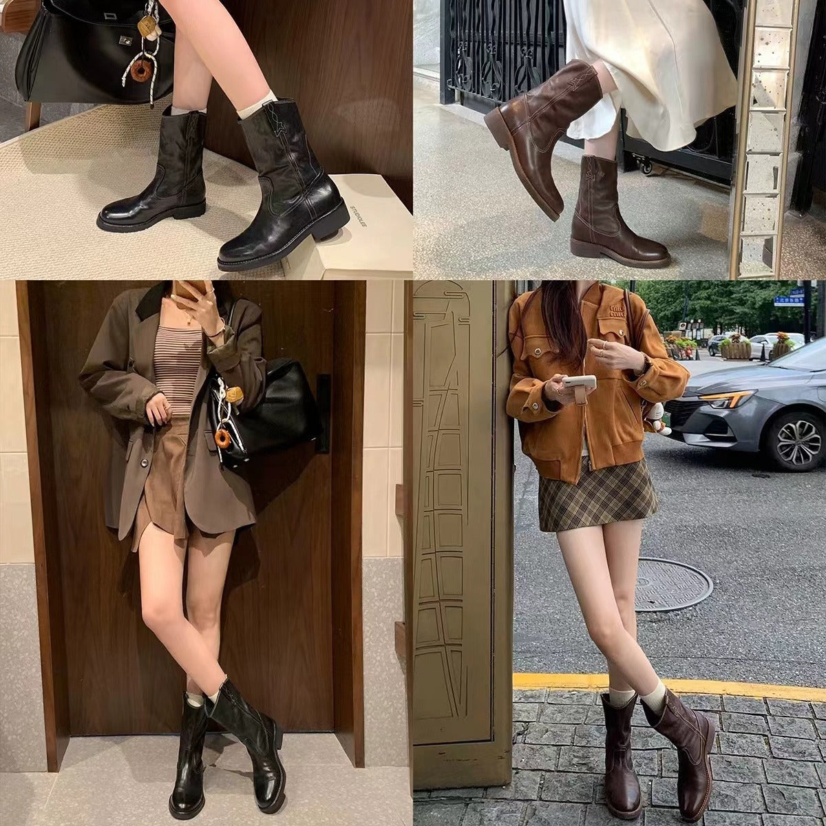 Yorkshire Horse Pointed Round Head V Boots