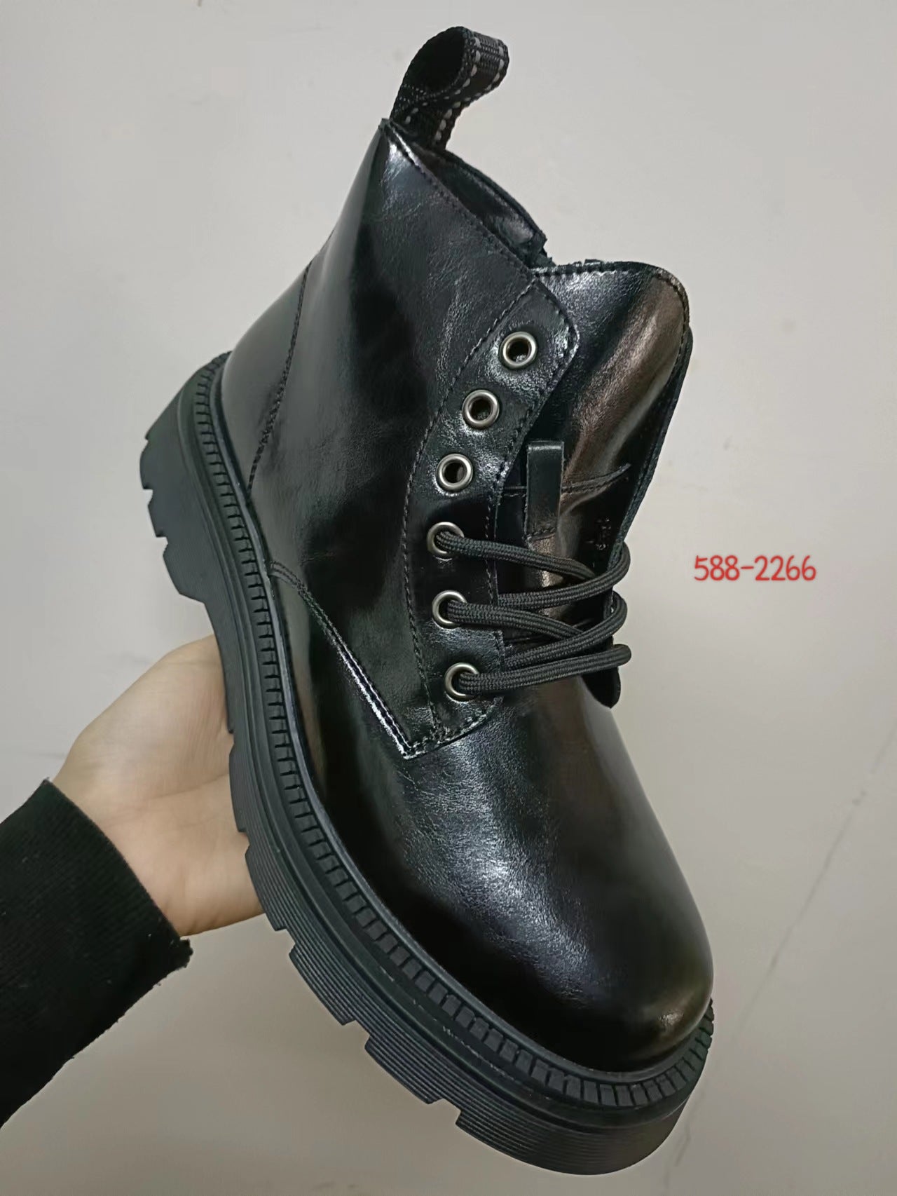 Men's Martin Thick Sole Increased Knight Boots