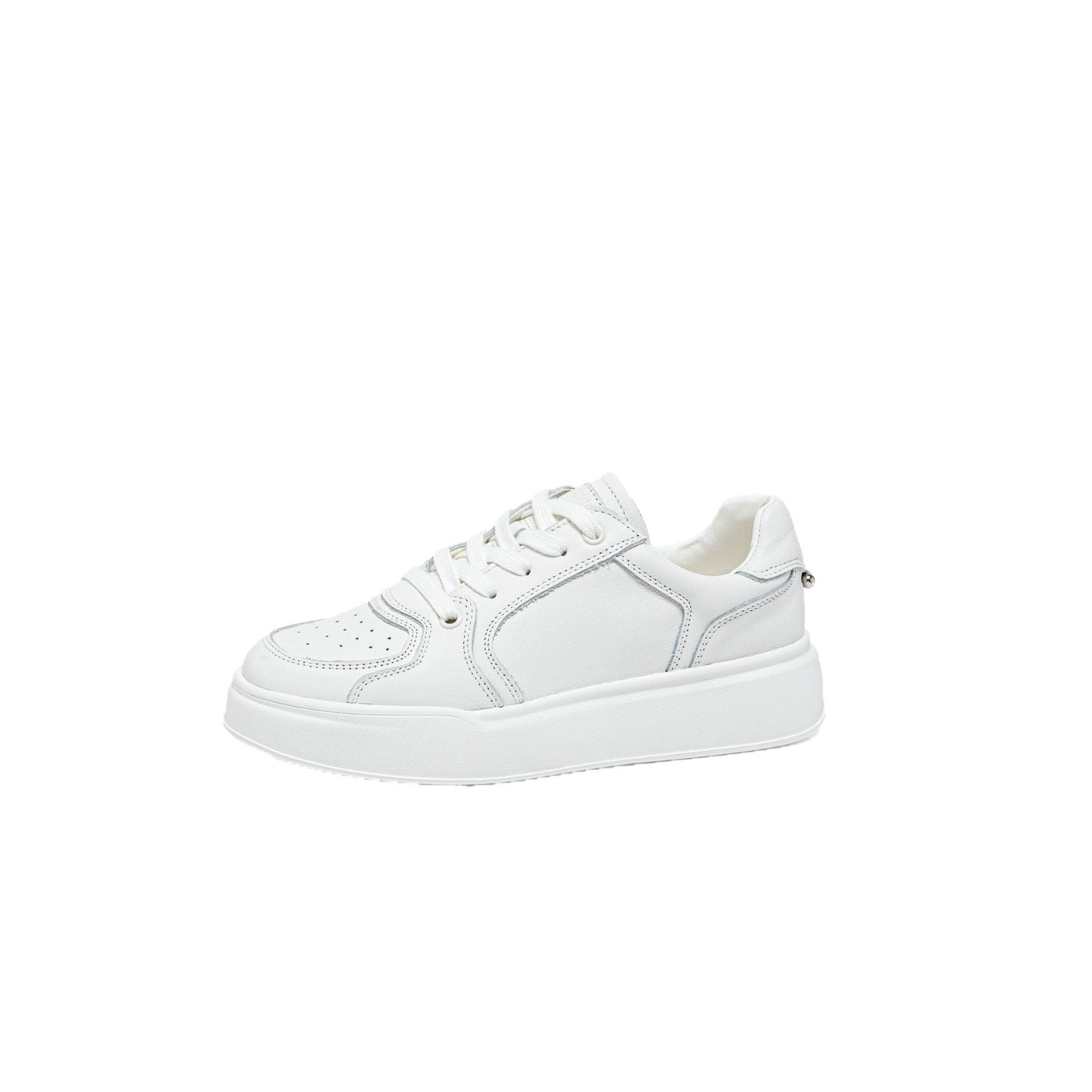 Women's Summer Top Layer Cowhide Easy Wear Casual Shoes