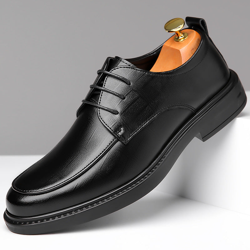 Men's Stylish Graceful Business Formal Wedding Leather Shoes