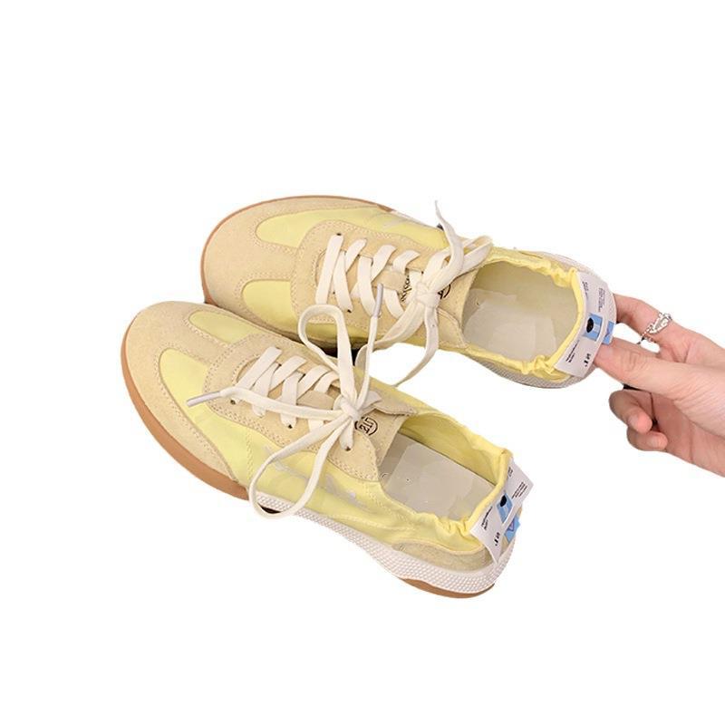 Women's French Pointed Toe Shallow Mouth Stitching Casual Shoes