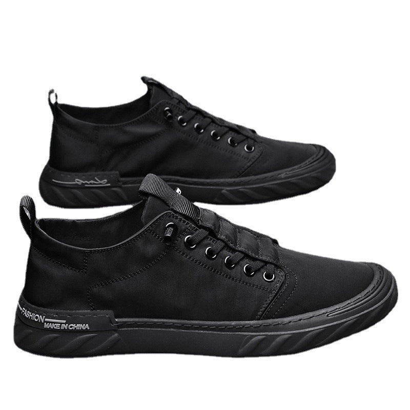 Men's Cloth Slip-on Lofter Deodorant Summer Silk Canvas Shoes