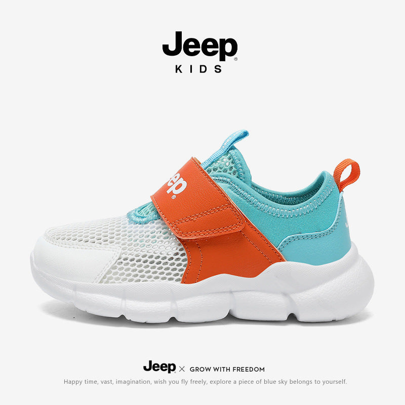 Children's Breathable Soft Bottom Summer Mesh Surface Kid's Sneakers