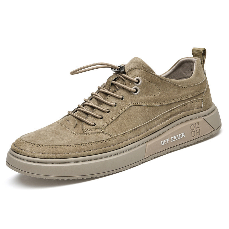 Men's Leisure Fashion Trend Korean Breathable Green Sneakers