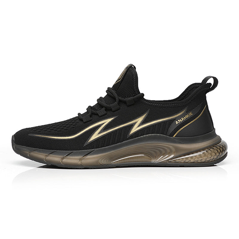 Men's Breathable Mesh Surface Sports Air Cushion Sneakers