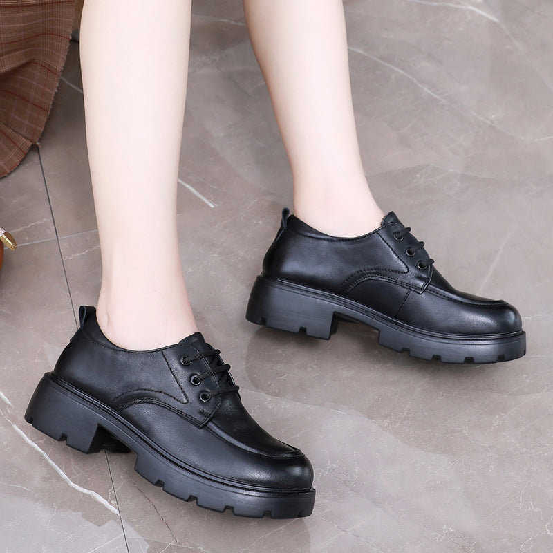 Women's Autumn Soft Bottom Platform Pumps Men's Shoes
