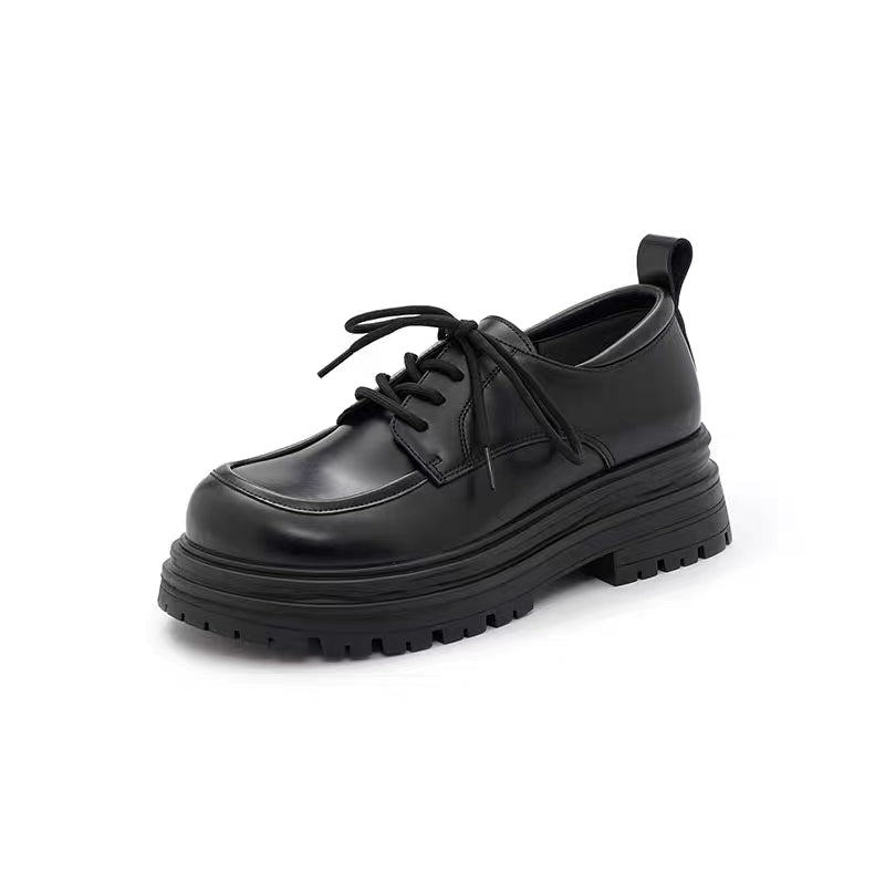 Women's Linen Spring Authentic British Style Muffin Loafers