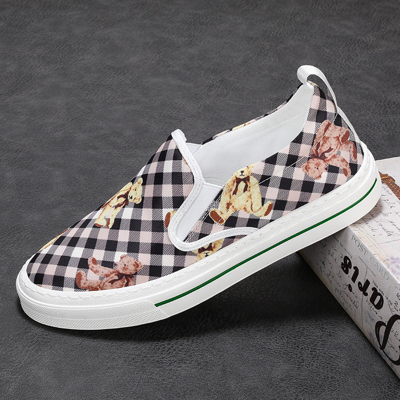 Men's Trendy Thin One Pedal Breathable Versatile Canvas Shoes
