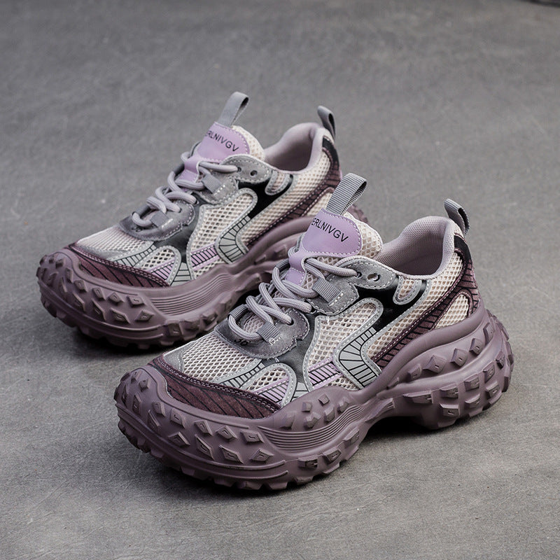 Leisure Breathable Clunky Korean Style Dirty Fashion Casual Shoes