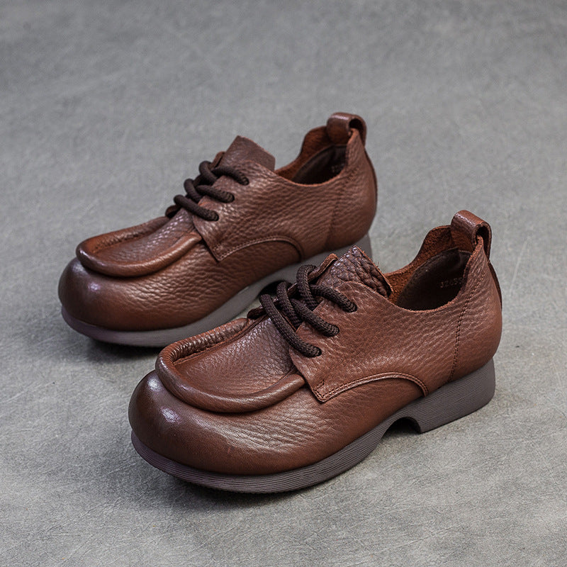 Women's Autumn Retro Commuter Comfortable Versatile Single-layer Casual Shoes