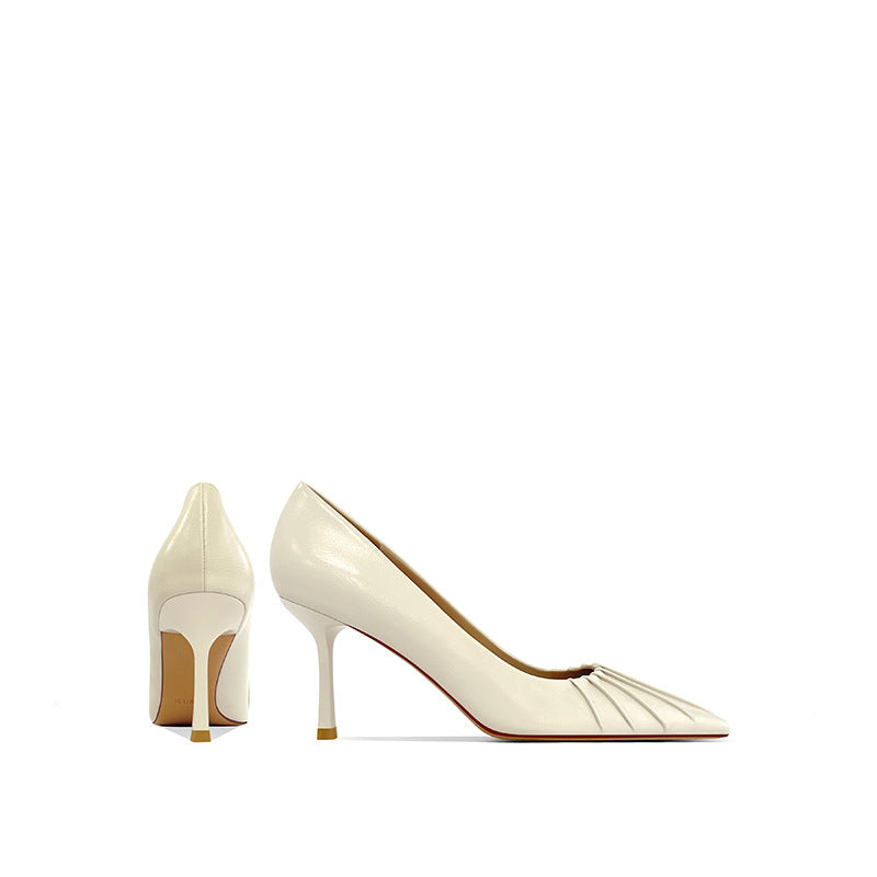 Women's Niche Pointed High Spring Soft Versatile Women's Shoes