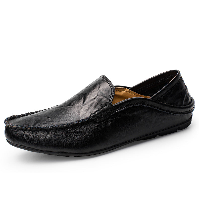 Men's Tods Genuine Cowhide British Soft Bottom Casual Shoes
