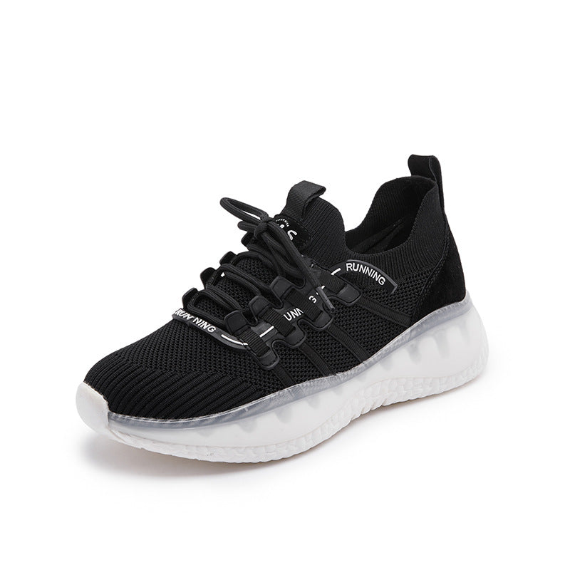 Women's Woven Durable Light Running Mesh Breathable Sneakers