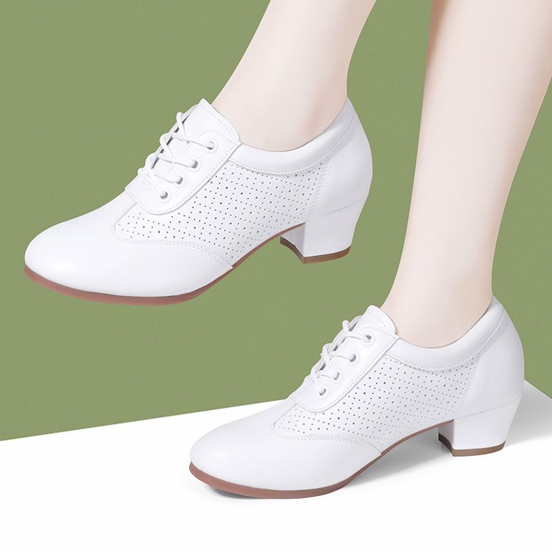 Women's Latin Dance Soft Bottom Dancing Ballroom Adult Women's Fashion Shoes
