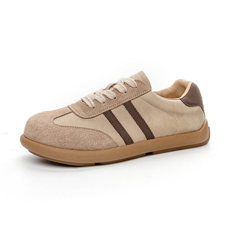 Women's Bottom Not Tired Feet Flat Fat Large Men's Shoes