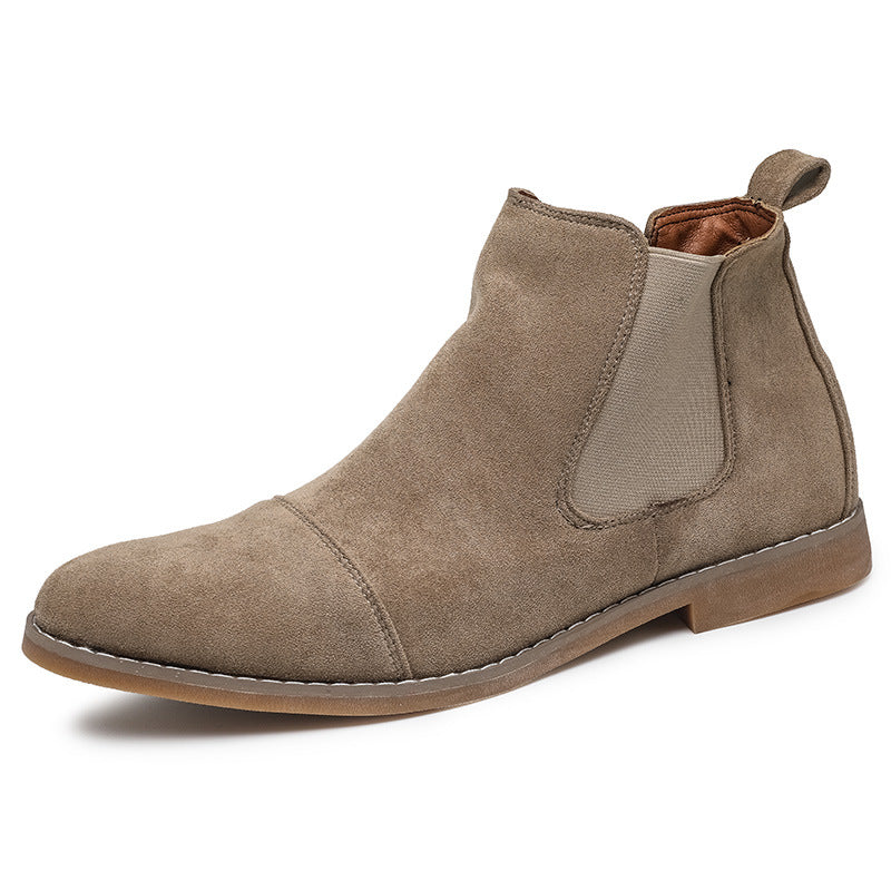 Trendy British Pointed Martin Plus Size Boots