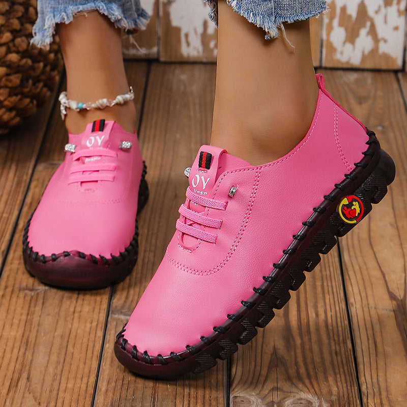 Women's Autumn Pumps Beef Tendon Soft Bottom Handmade Casual Shoes