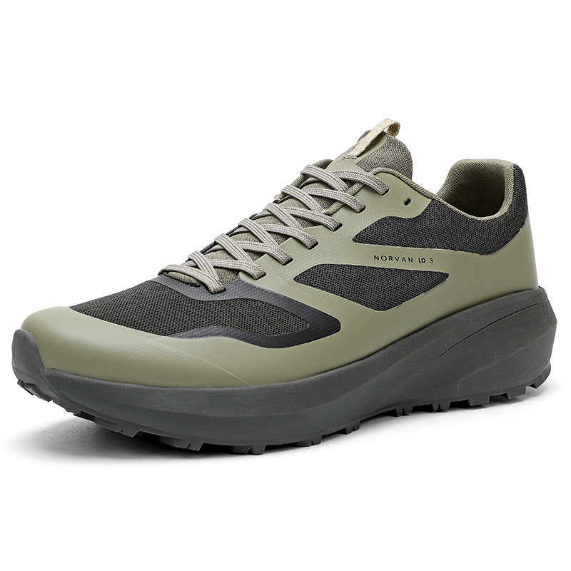Men's Waterproof Hiking Live Broadcast Slow Running Sneakers