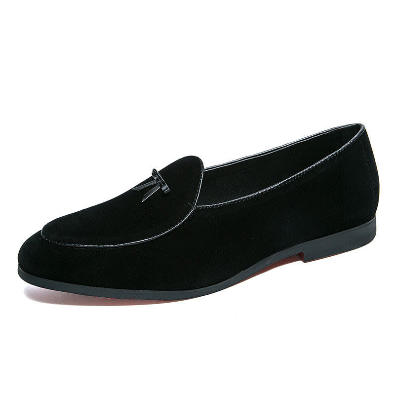 Men's Spring Vintage Flat Bottom Slip On Loafers