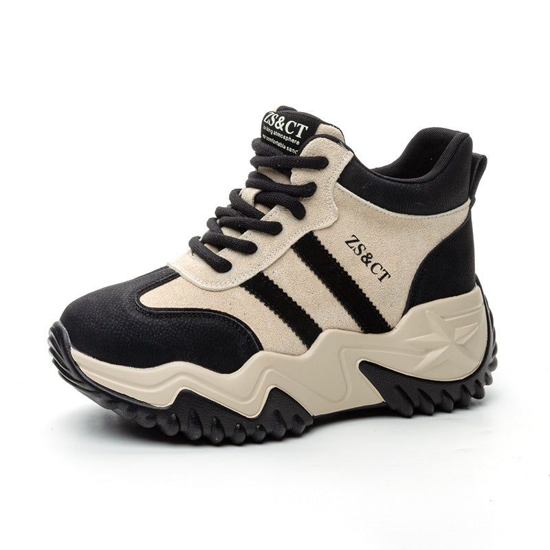 Women's Retro Style Soft Bottom Platform Casual Shoes
