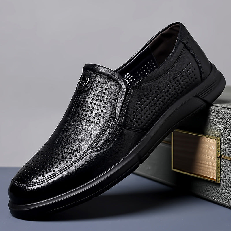 Men's Soft Bottom Comfortable Breathable Formal Suit Casual Shoes