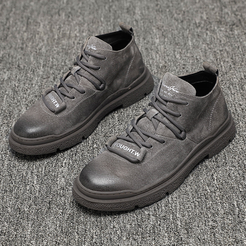 Men's Suede Martin Short Trendy Autumn Sneakers