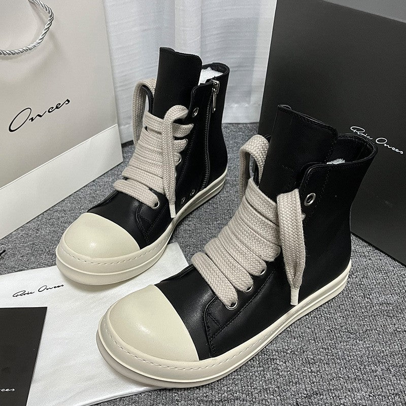 Women's & Men's Shoelaces Sports Leisure Calf Couple Plus Sneakers
