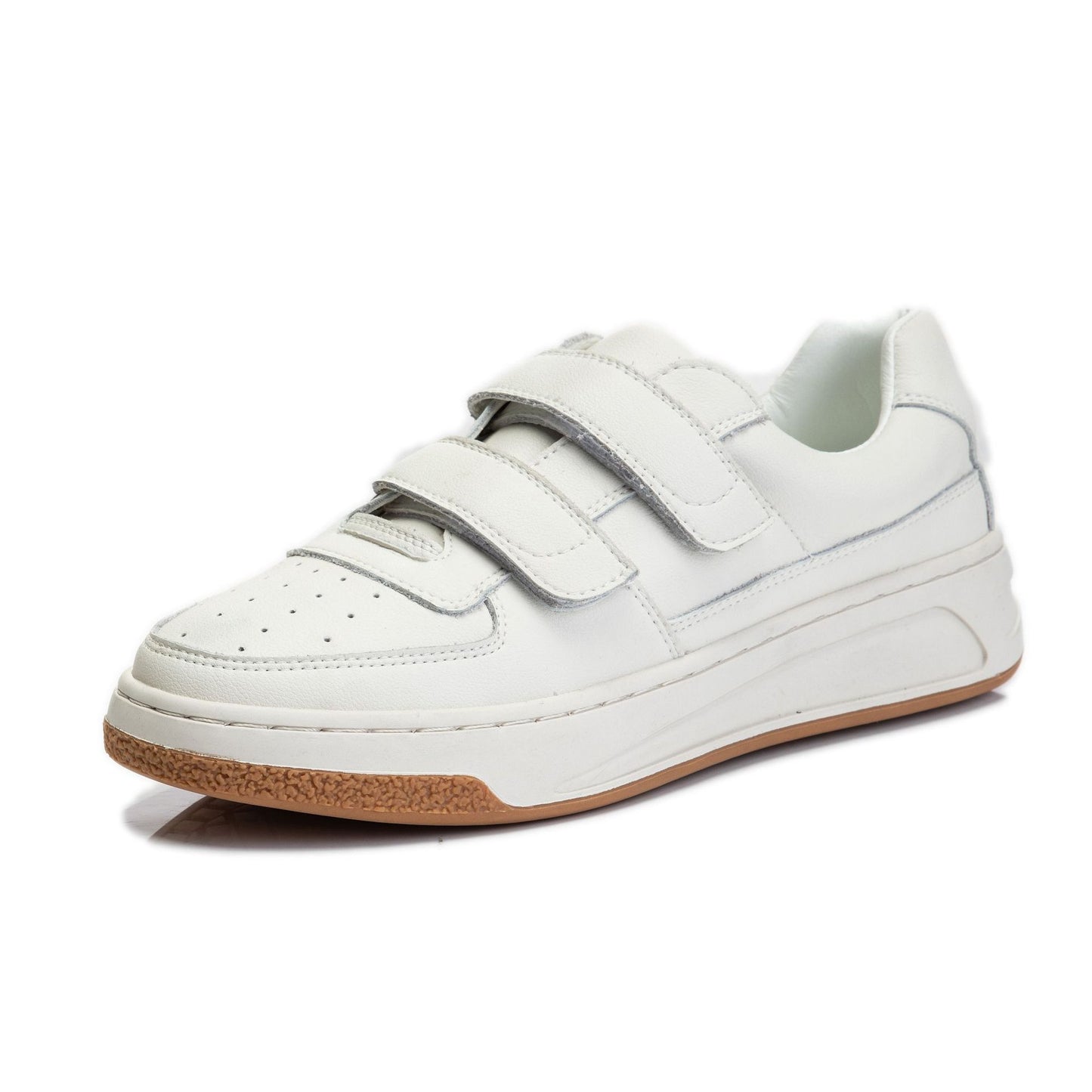 Women's Velcro White For Spring Korean Style Versatile Casual Shoes