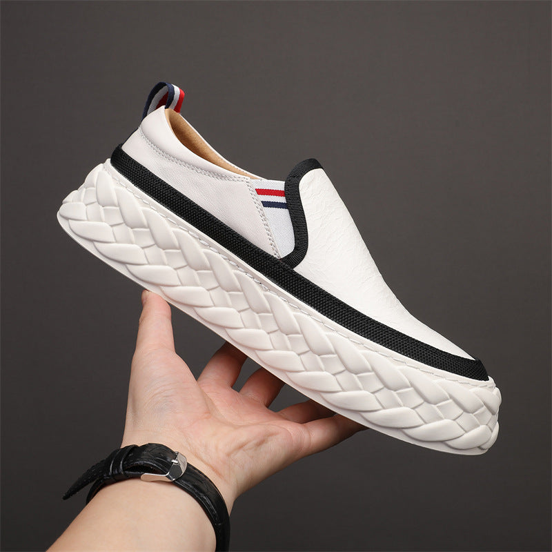 Men's Comfortable Breathable Platform Height Increasing Versatile Sneakers