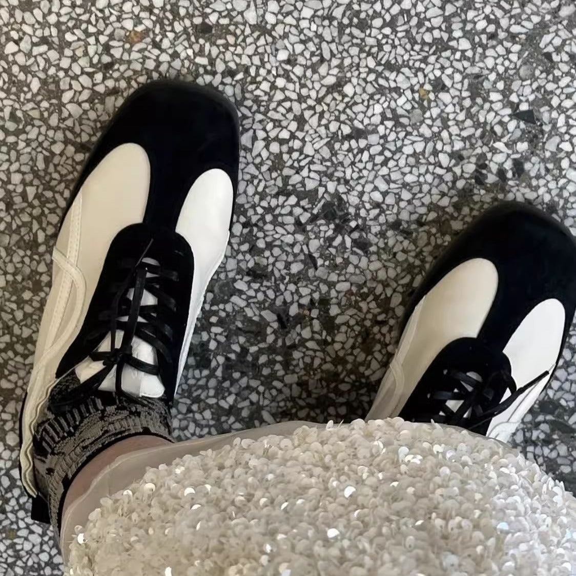 Women's Genuine Flat Ballet Soft Bottom German Sneakers