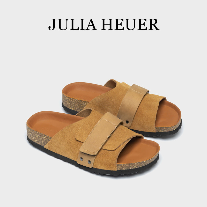 Women's & Men's German Niche Velcro Couple Sandals