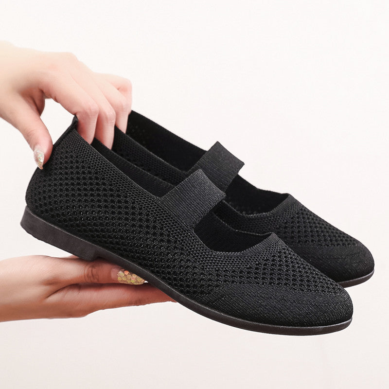 Women's Old Cloth Autumn Mom Soft Bottom Casual Shoes