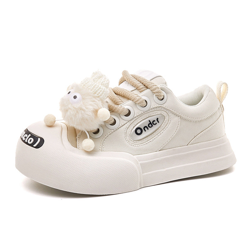 Women's & Men's Jack Purcell Thick Bottom Round Sports Sneakers