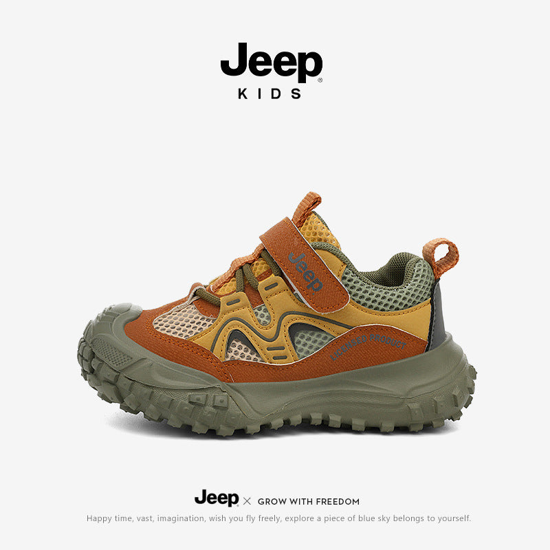 Jeep Light Stable Boys Summer Mesh Kid's Sneakers
