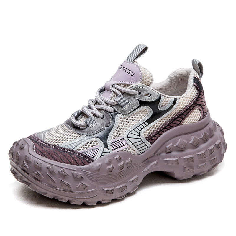 Leisure Breathable Clunky Korean Style Dirty Fashion Casual Shoes
