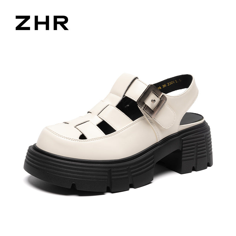 Women's Bandage Dress Slimming Beach Korean Style Sandals