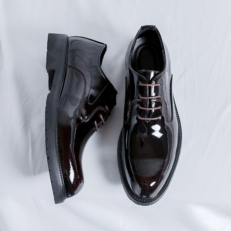 Men's Foam Outsole Business Authentic Genuine Suit Oxford Leather Shoes