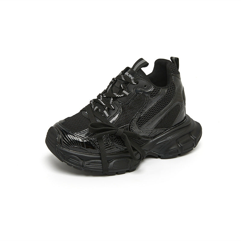 Women's Thick-soled Height Increasing Insole Dad Breathable Sneakers