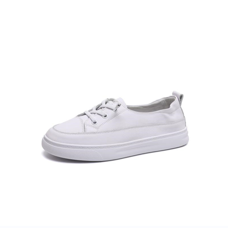 Women's White Western Style Breathable Trendy Flat Casual Shoes